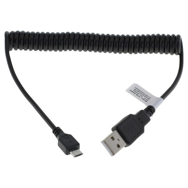 Spiral USB Kabel f. Samsung WB800F